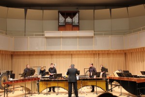 The WCU percussion ensemble review