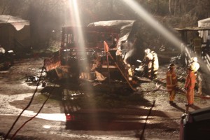 Fire destroys mobile home in Sylva; no injuries