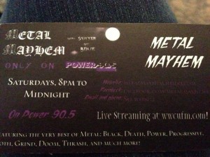 Metal Mayhem radio show will blow your mind
