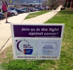 Come to rally for Relay For Life