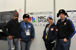 WCU Communication department at the Olympics