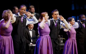 The Western Carolina University Catamount Singers and Electric Soul take “Echoes of the Cotton Club,” a musical salute to the roots of jazz and the big band era, on the road in May with stops in Waynesville, Asheville, Cary, Apex and Washington, D.C. Photo by Ashley T. Evans (WCU)