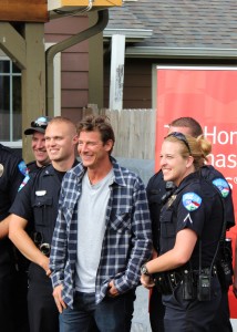 Ty Pennington and his team were brought in by Guaranteed Rate to begin construction. Photo by Ceillie Simkiss
