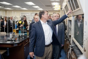 Governor seeks support for bond package, $114.9 million for WCU science building