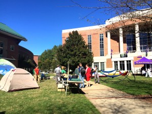 This year outdoor gear sale was bigger and more successful. Photo by Kristie Watkins. 