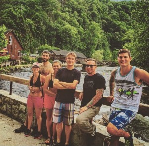 Student Veterans Association enjoyed a white water rafting adventure this past summer. From SVA's Instagram page (with permission)