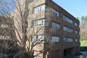 The current Natural Sciences building was constructed in the 1970s. Photo credit: Haley Smith 