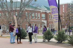 WCU opens campus to prospect students
