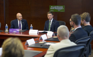 State budget director discusses college affordability with WCU students, leaders