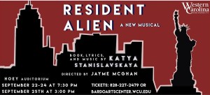 WCU Stage and Screen opens the season with “Resident Alien”