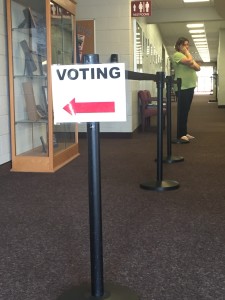 No lines on election day in Cullowhee