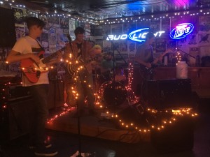 Local rock band Log Noggins perform at No Name Sports Pub in Sylva, Nov. ...Photo by Yustin Riopko.