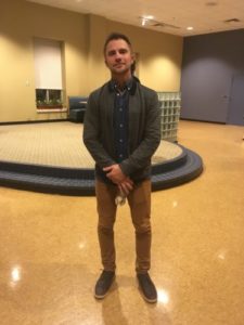 Comedian D.J. Demers performs stand-up at WCU