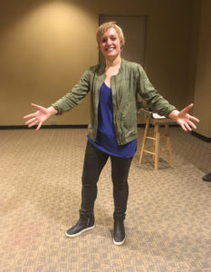 Comedian Emma Willmann performs stand-up at WCU