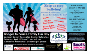Family fun day for a good cause – stop bullying in schools