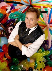 Comedian, magician, and balloon artist John Cassidy performs at WCU