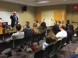 Mark Meadows visits WCU political science class