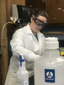 WCU sophomore Kaitlyn Brasecker aims for firsts in chemistry