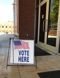 Early voting on campus polling place opens Oct. 15