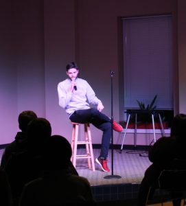 Catamounts roar with laughter at comedy night in the UC