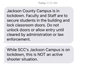 Southwestern Community College’s lockdown is a false alarm