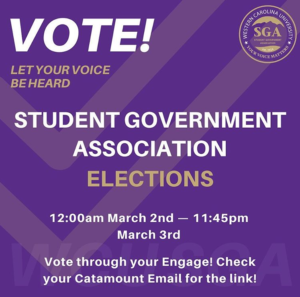 Student Government Association vice-presidential debates continue tonight, Feb. 27
