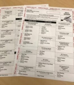 N.C. absentee ballot hiccup: 2.9 million to be reprinted