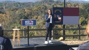 SMN: Dem veep nominee Harris speaks in Asheville