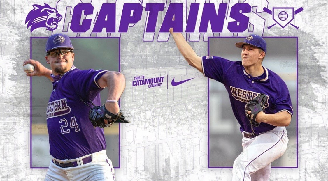 WCU Baseball has new captains for the season