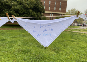 Clothesline Project comes in last week of Sexual Assault Awareness month