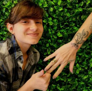 A WCU artist makes her mark as a tattoo apprentice