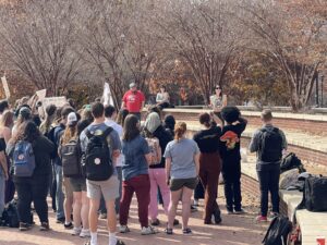 WCU students walk out in support of Palestine