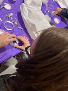 WCU students start holiday season with their own snow globes