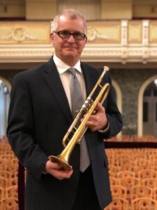 WCU trumpet professor Brad Ulrich retirement swan song performance