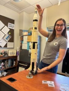 WCU professor working with Artemis program