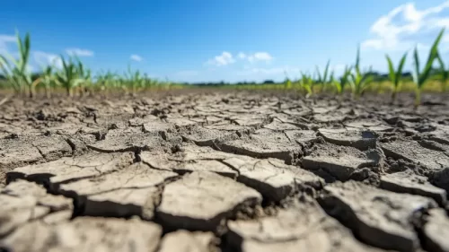 Drought and cracked earth, photo from dreamstime.com