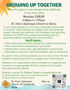 Experts helping adults learn how to talk to their children about puberty and body development   