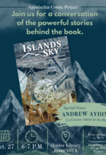 Co-author of Appalachia comic book “Islands in the Sky: A People’s History of Hurricane Helene” Andrew Aydin to speak at WCU